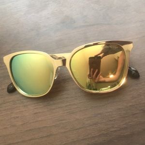 Gold sunglasses